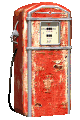 image old petrol pump