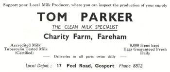 Tom Parker 17 Peel Road Gosport